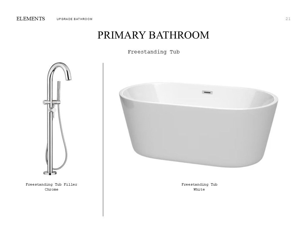 29419 Suncreek Rnch Court Waller, TX 77484 - Photo 16 of 22 Elements Look Palette 1: Primary Bathroom Selection Sheet (*Artist rendering used for illustration purposes only.)