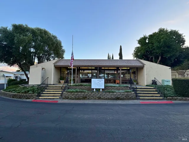 front view of a house with a street