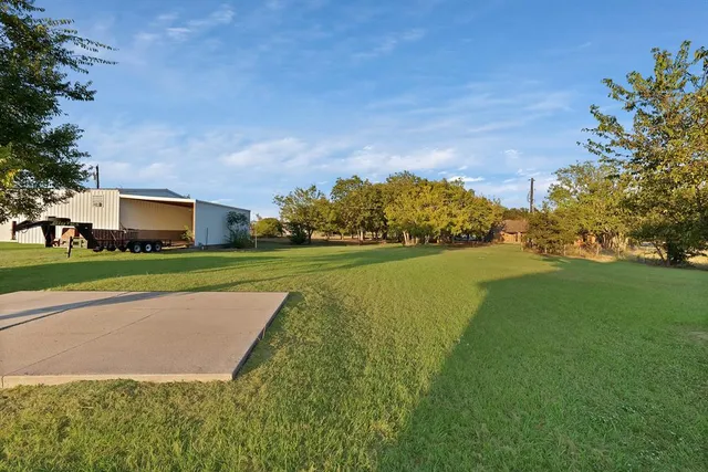a view of building with garden