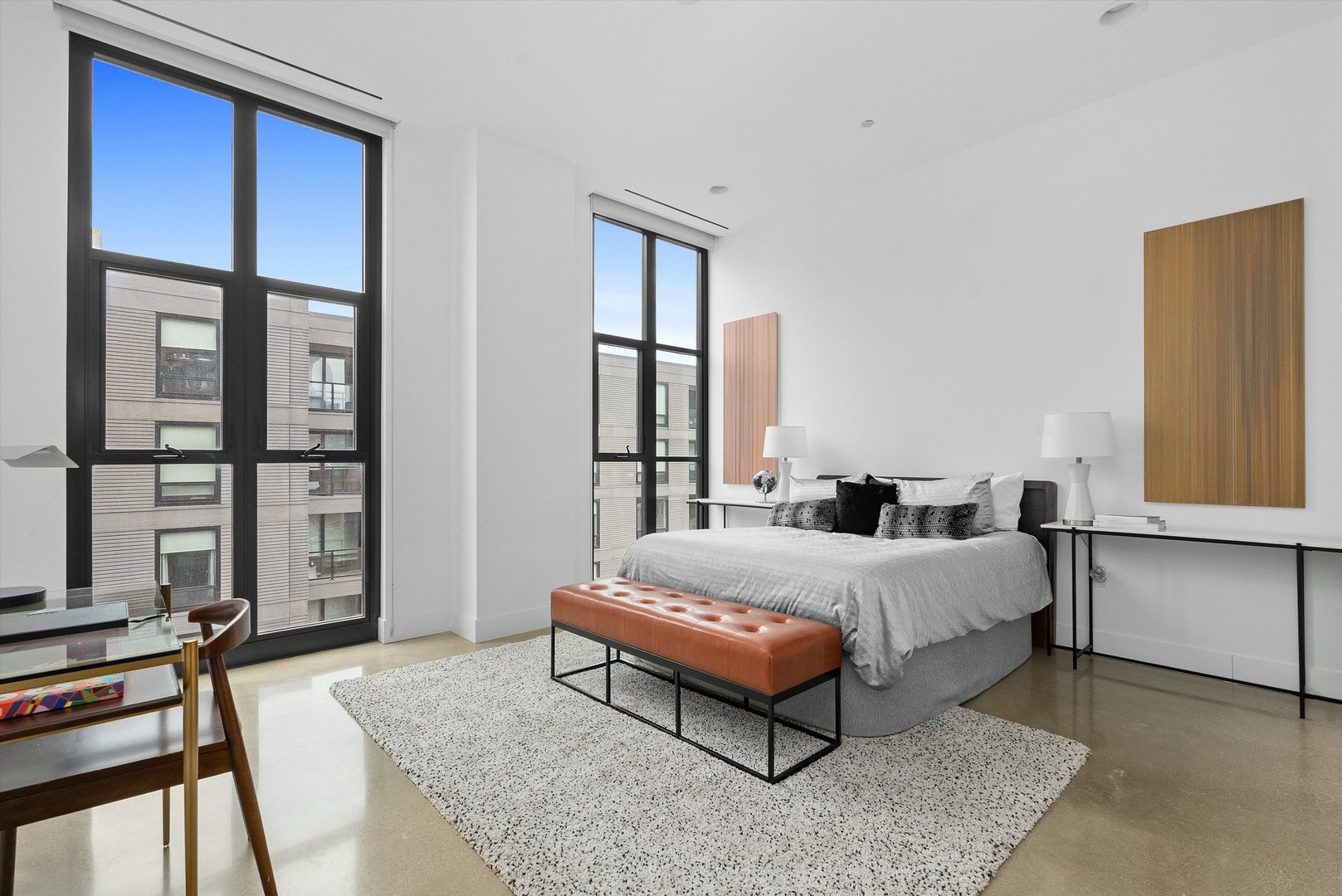 900 West Washington Boulevard, Unit 701 Chicago, IL 60607 - Photo 16 of 24 a bed room with a bed and a window