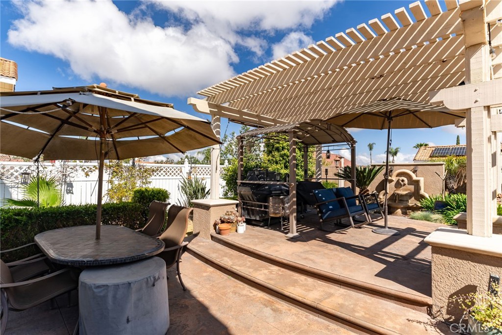 19422 Totem Court Riverside, CA 92508 - Photo 34 of 44 a view of a backyard with sitting area and furniture