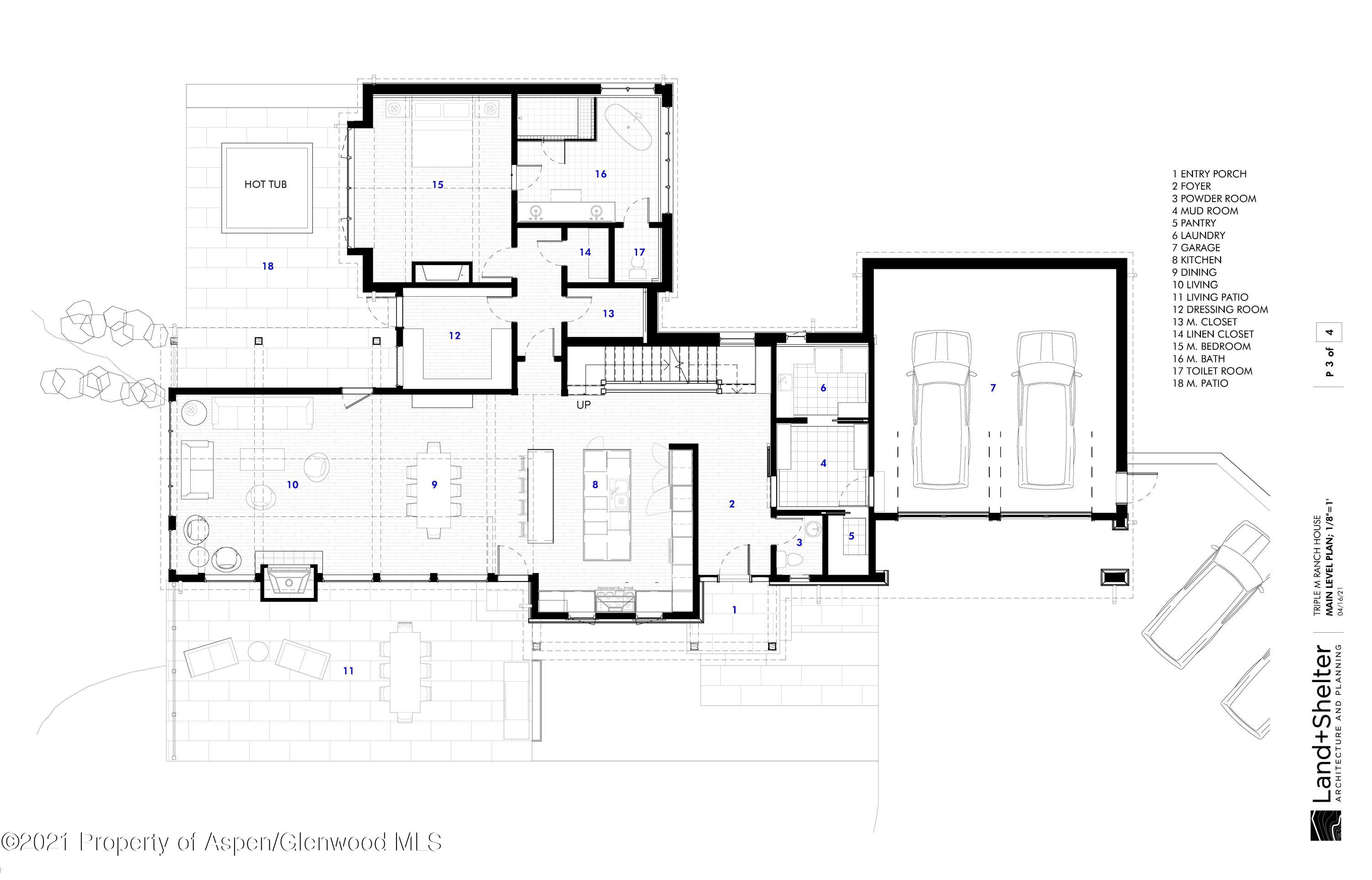 902-904 West Sopris Creek Road Basalt, CO 81621 - Photo 17 of 19 Main House Main Level Plan