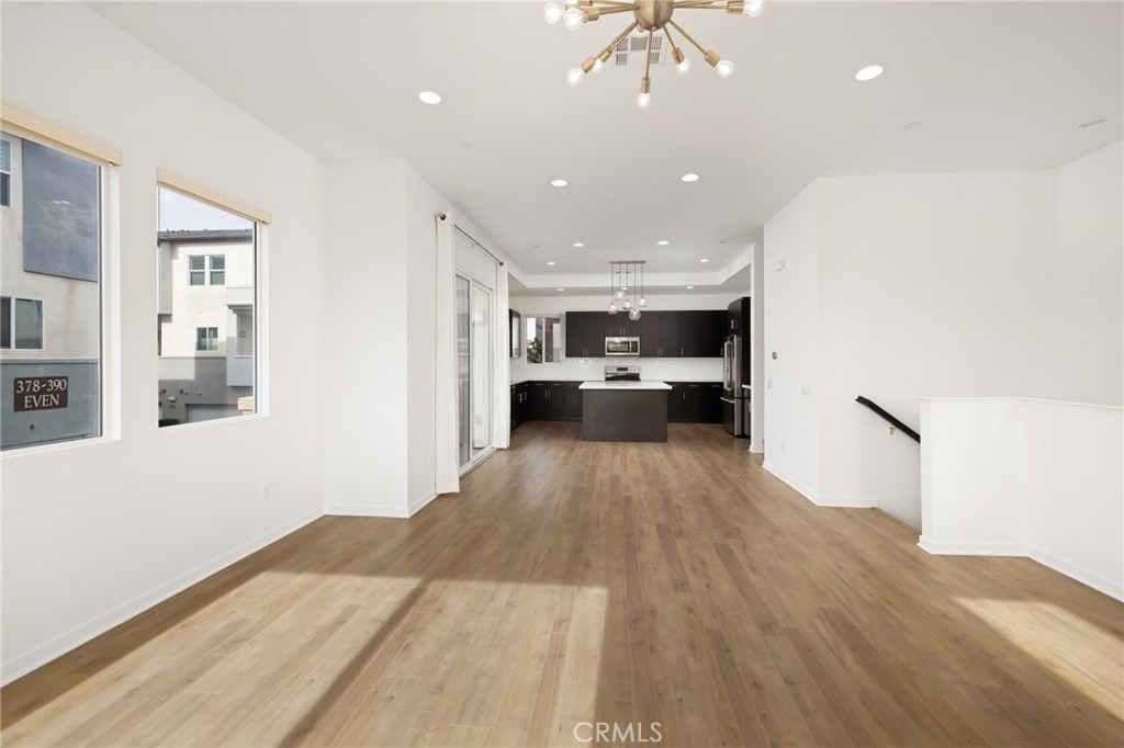 370 Broadway Drive Brea, CA 92821 - Photo 10 of 32 a view of kitchen with cabinets and wooden floor