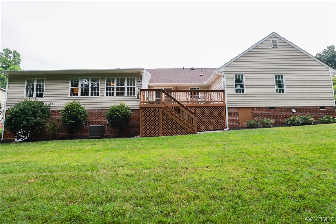 12610 Lilking Road Chester, VA 23831 - Photo 44 of 50 a backyard of a house with lots of green space