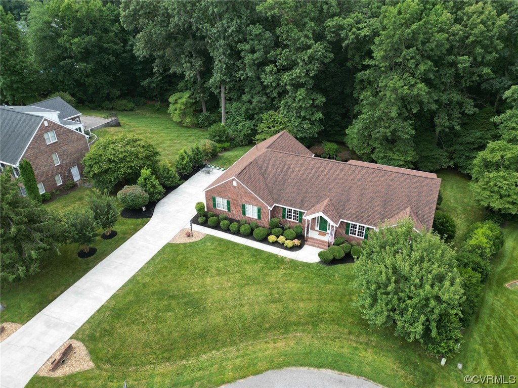 12610 Lilking Road Chester, VA 23831 - Photo 48 of 50 an aerial view of a house