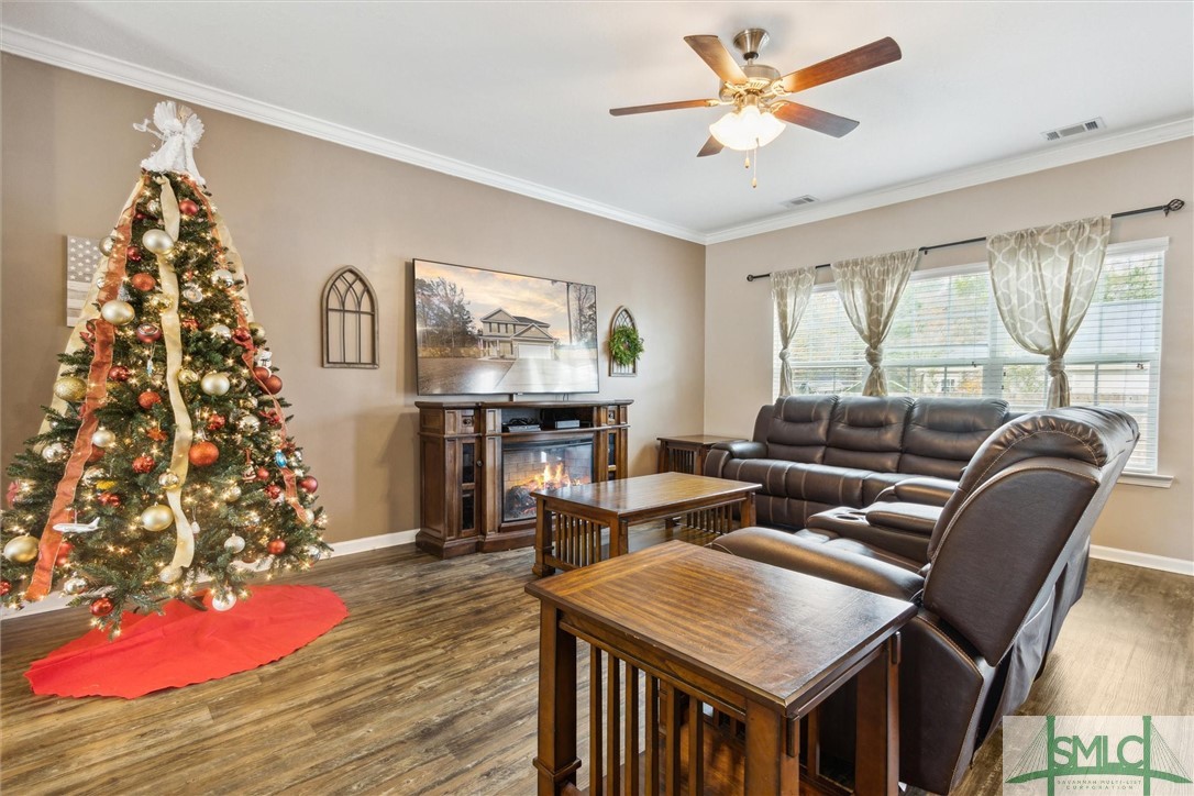 205 Sterling Drive Rincon, GA 31326 - Photo 9 of 43 Living room downstairs