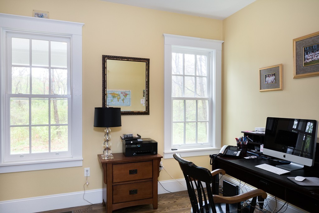158 First Parish Road Scituate, MA 02066 - Photo 16 of 27 a view of a workspace with a window