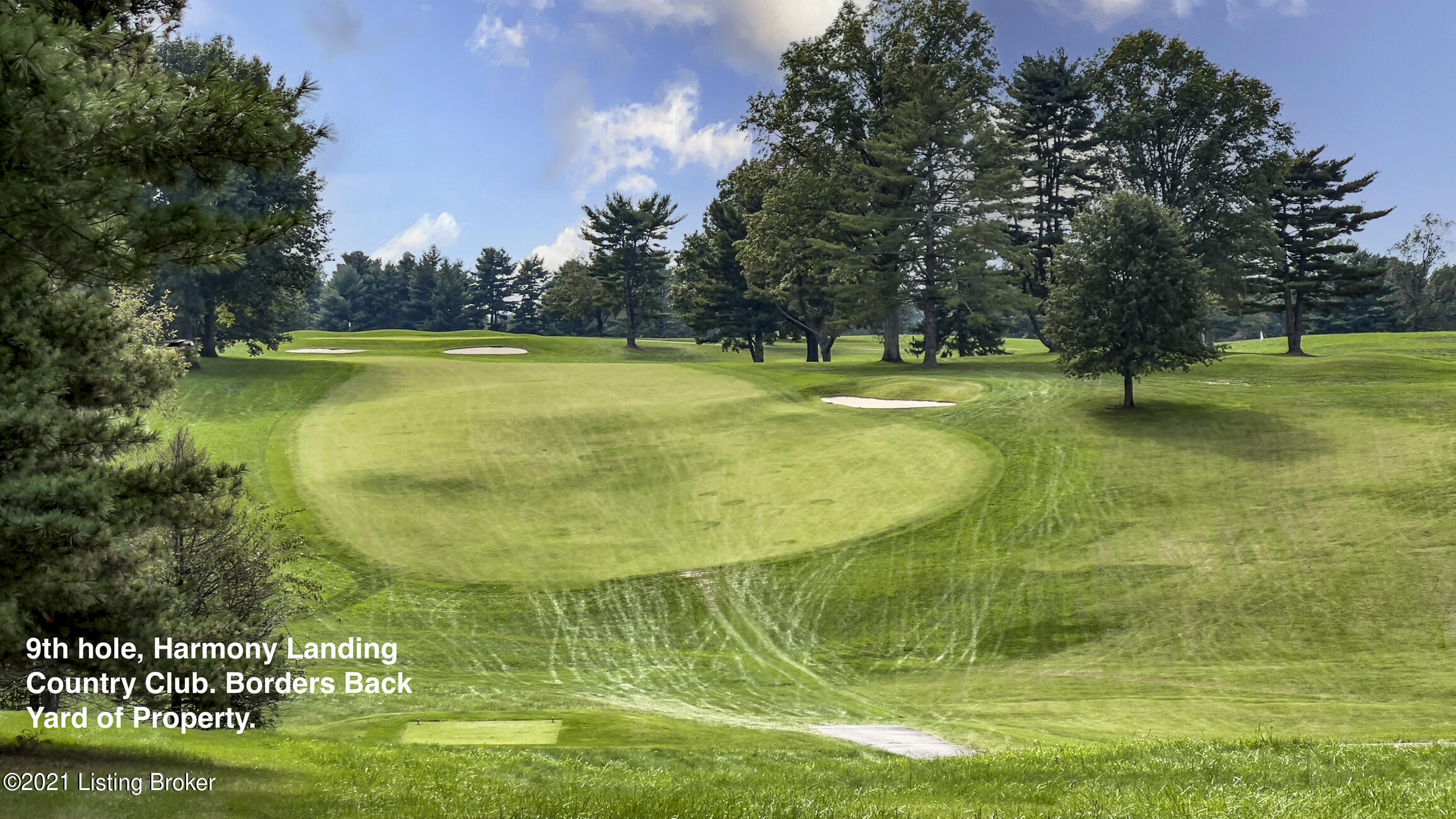 13019 Surrey Road Goshen, KY 40026 - Photo 55 of 56 GOLF HOLE # 9 AT HARMONY THAT HOME BACKS UP TO
