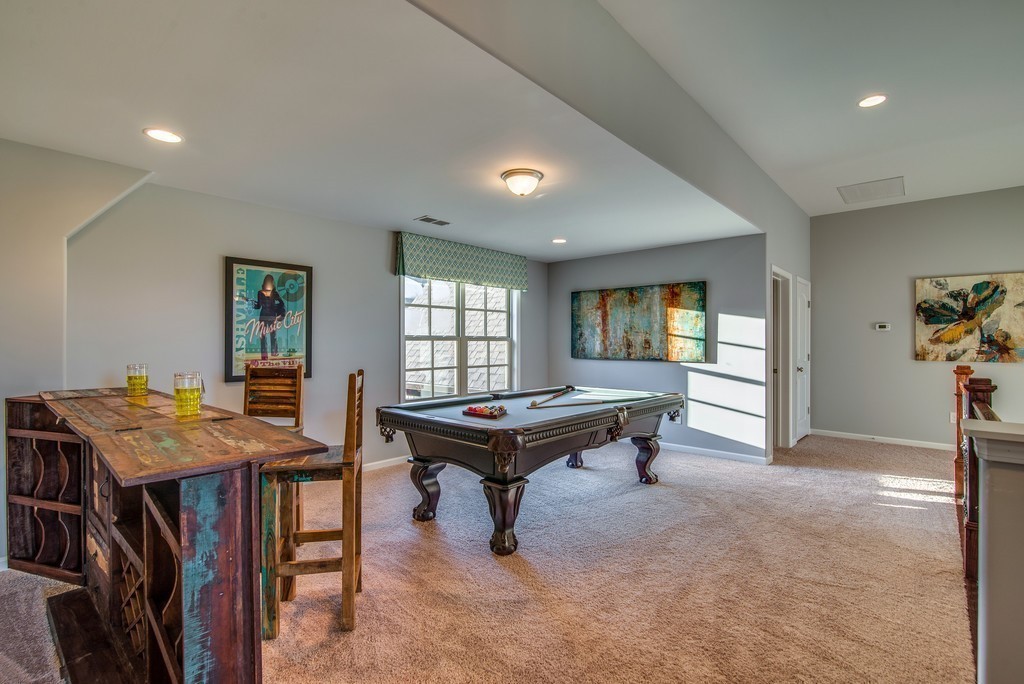 1026 October Park Way Franklin, TN 37067 - Photo 20 of 27 a room with furniture pool table and windows