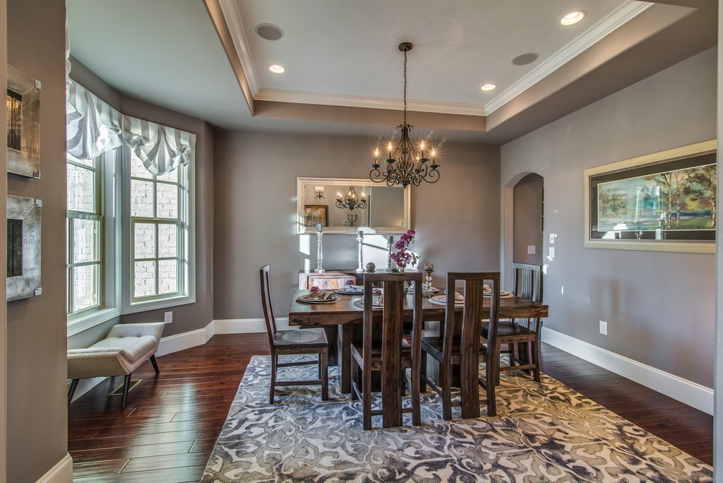 1026 October Park Way Franklin, TN 37067 - Photo 6 of 27 a view of a dining room with furniture window and wooden floor