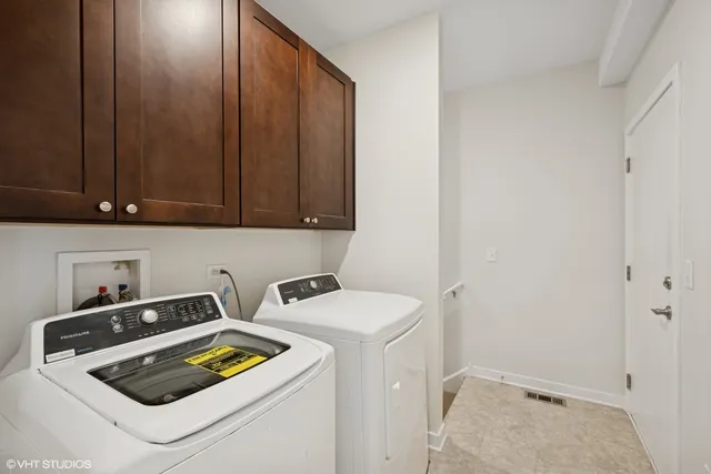 a room with storage and utility