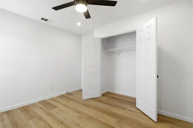 wooden floor in an empty room
