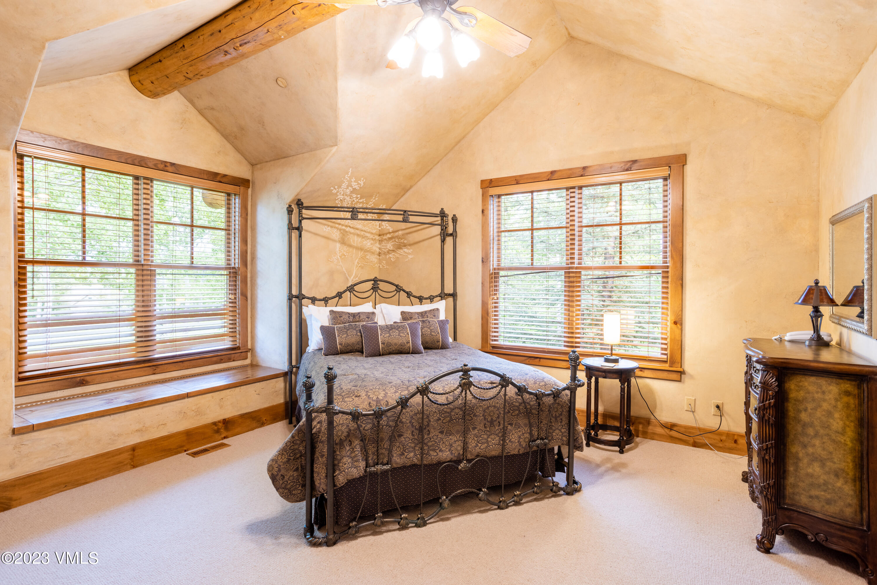 67 Cimarron Trail Edwards, CO 81632 - Photo 42 of 51 a bedroom with furniture and a large window