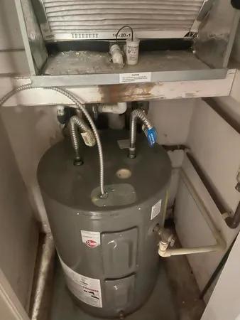 a view of water heater