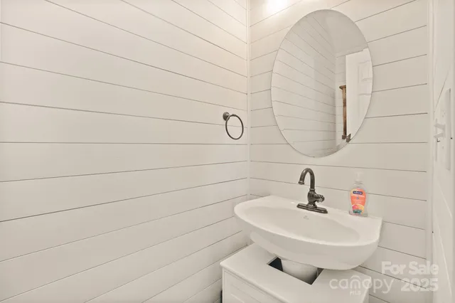 a bathroom with a sink