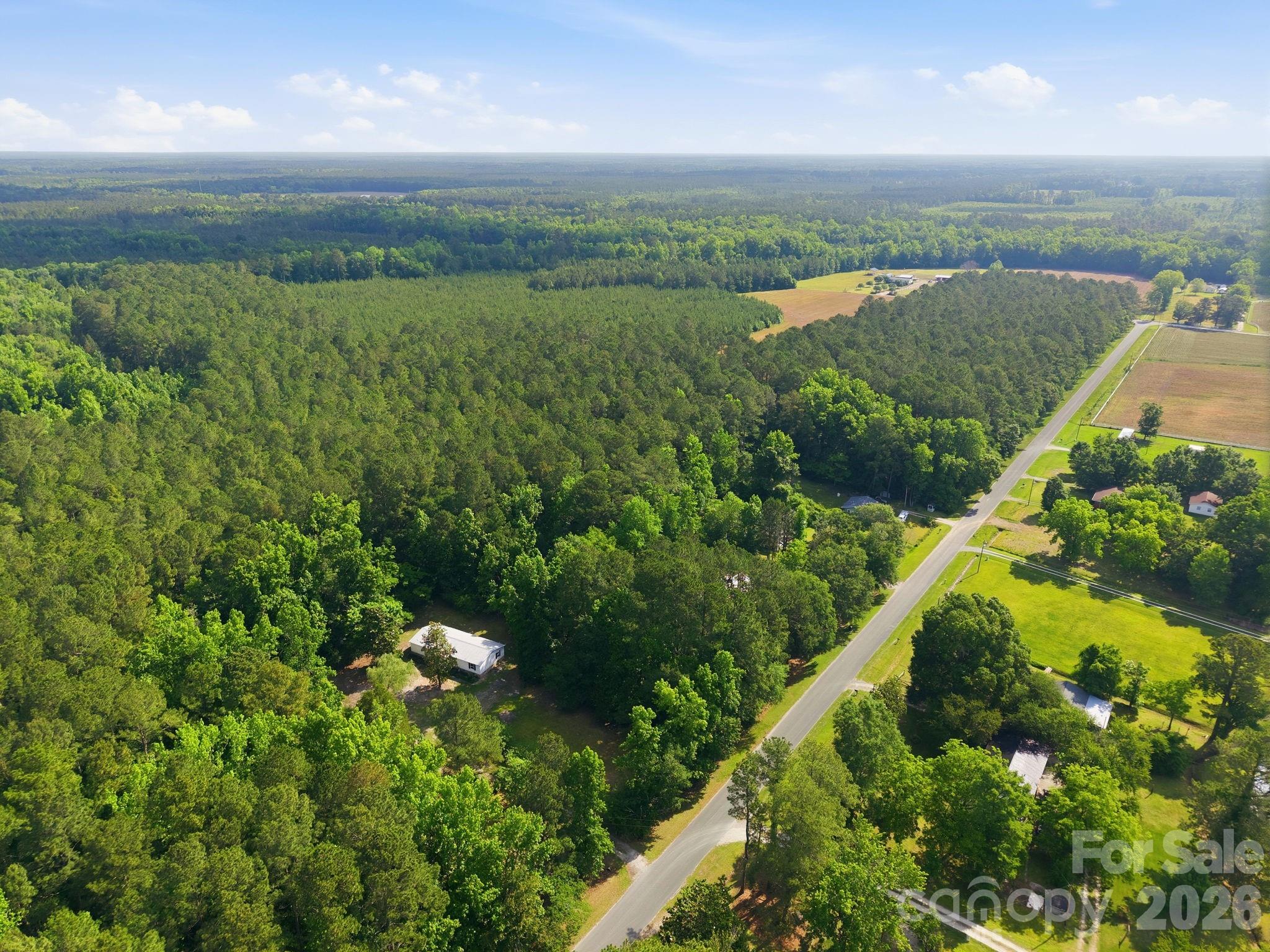 481 Harrell Road Burgaw, NC 28425 - Photo 24 of 25 an aerial view of a houses with outdoor space and street view