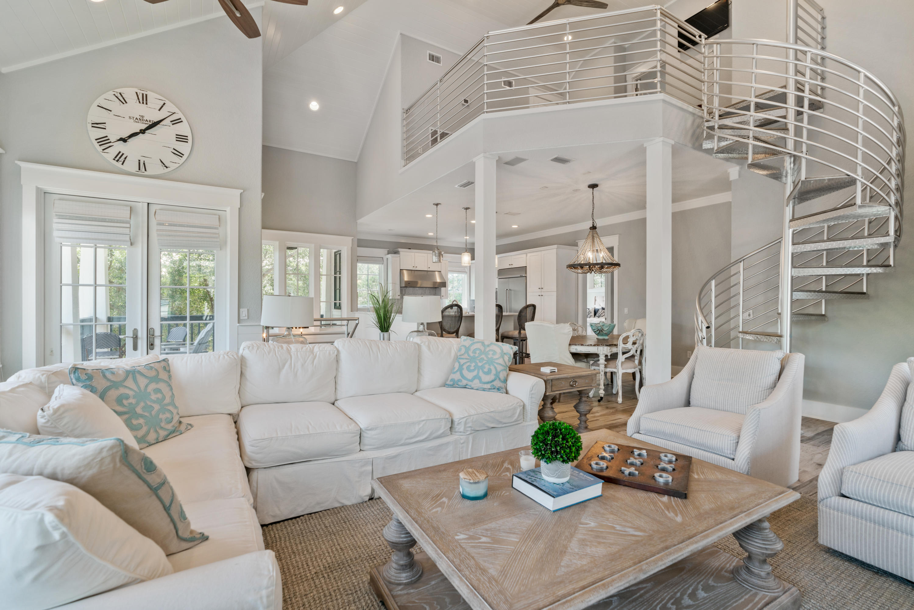98 Pine Crest Circle Inlet Beach, FL 32461 - Photo 26 of 66 a living room with furniture or couch and a large window