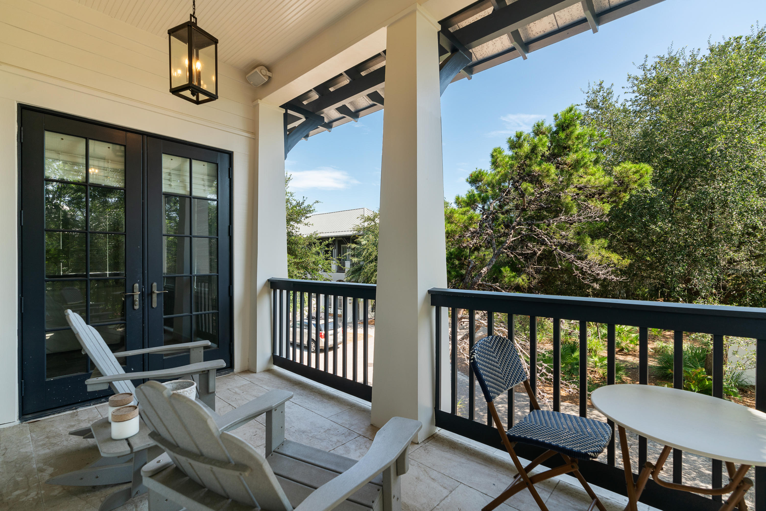 98 Pine Crest Circle Inlet Beach, FL 32461 - Photo 28 of 66 a view of a balcony with chairs