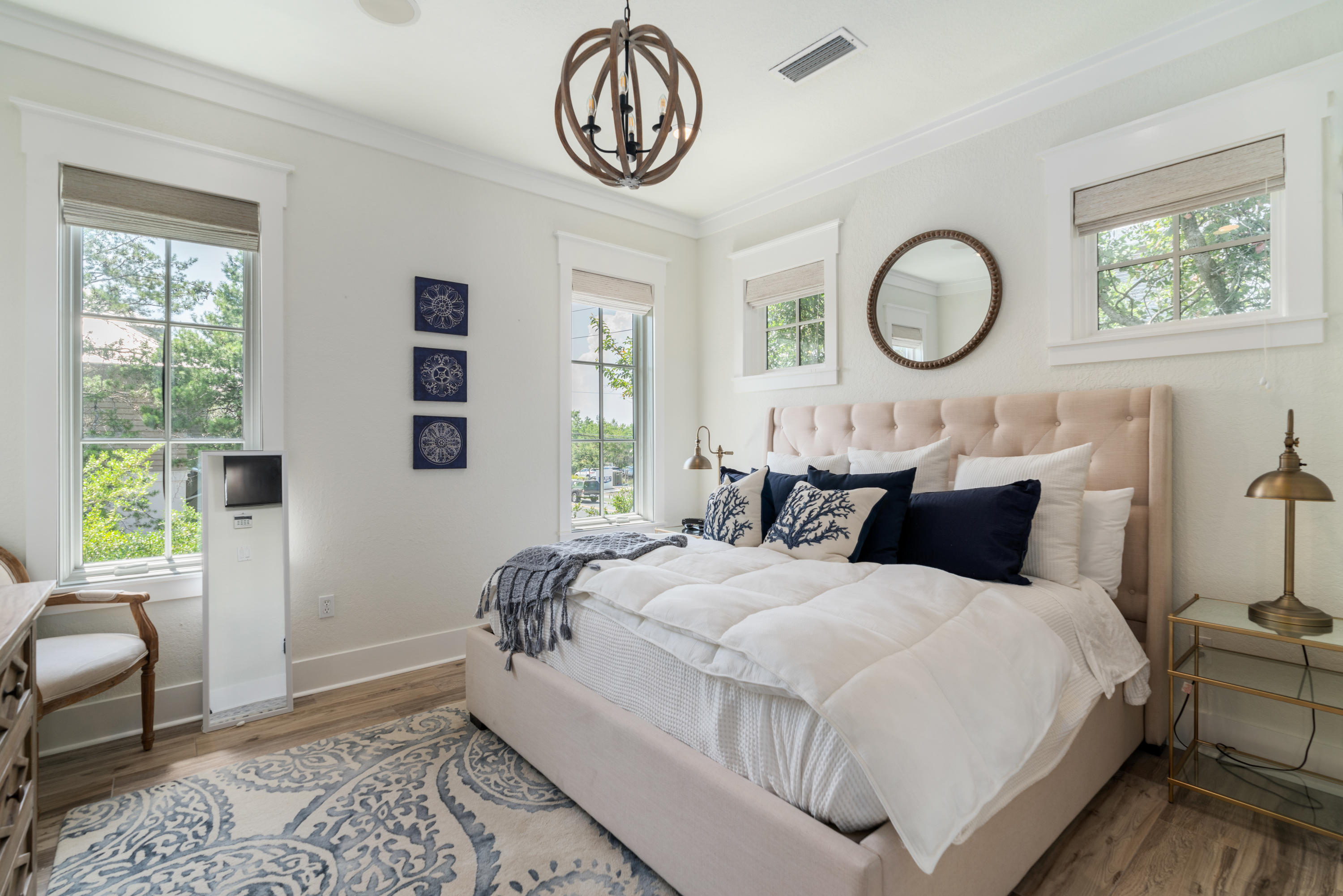 98 Pine Crest Circle Inlet Beach, FL 32461 - Photo 35 of 66 a bedroom with bed and a window