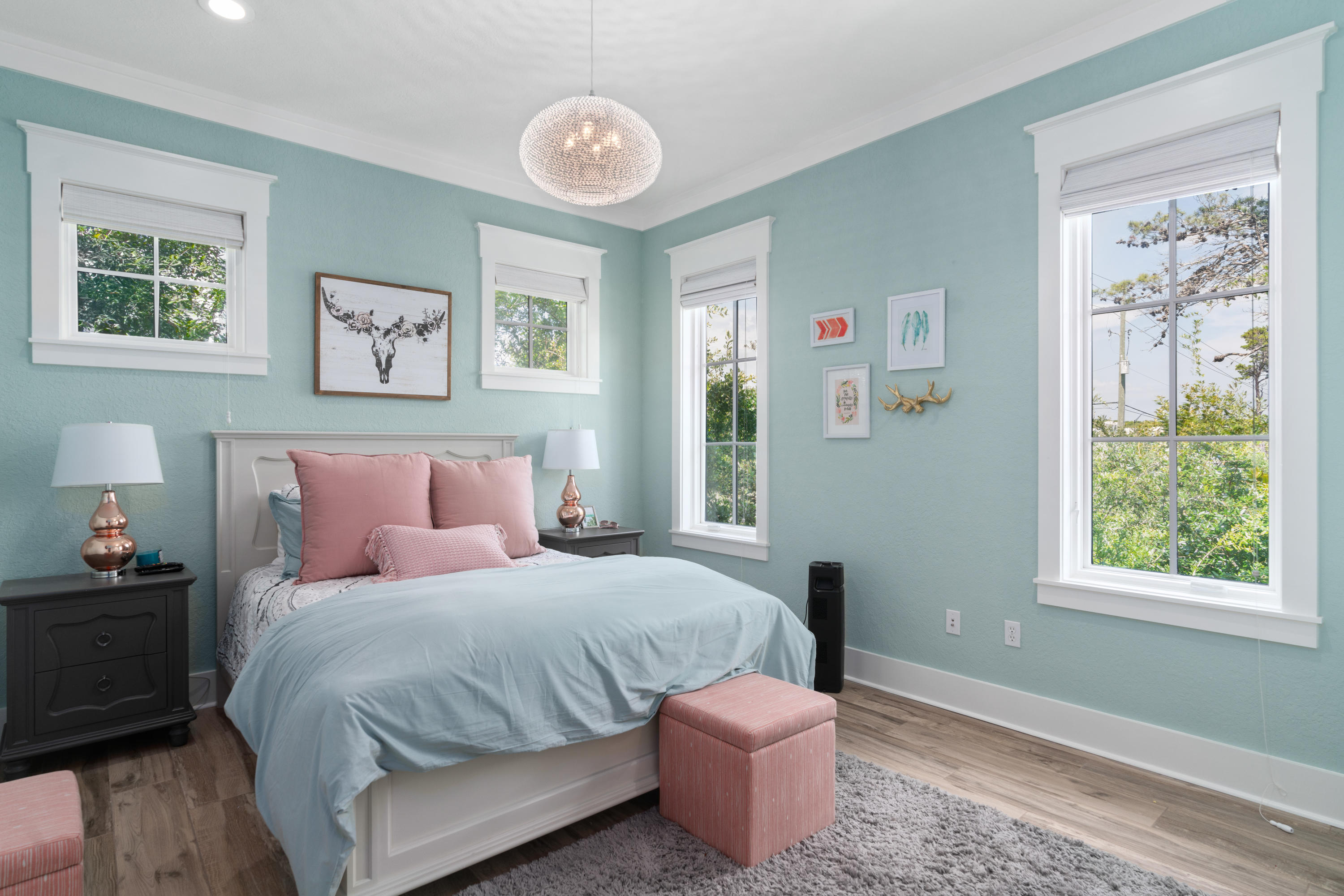 98 Pine Crest Circle Inlet Beach, FL 32461 - Photo 39 of 66 a bedroom with a bed and a window