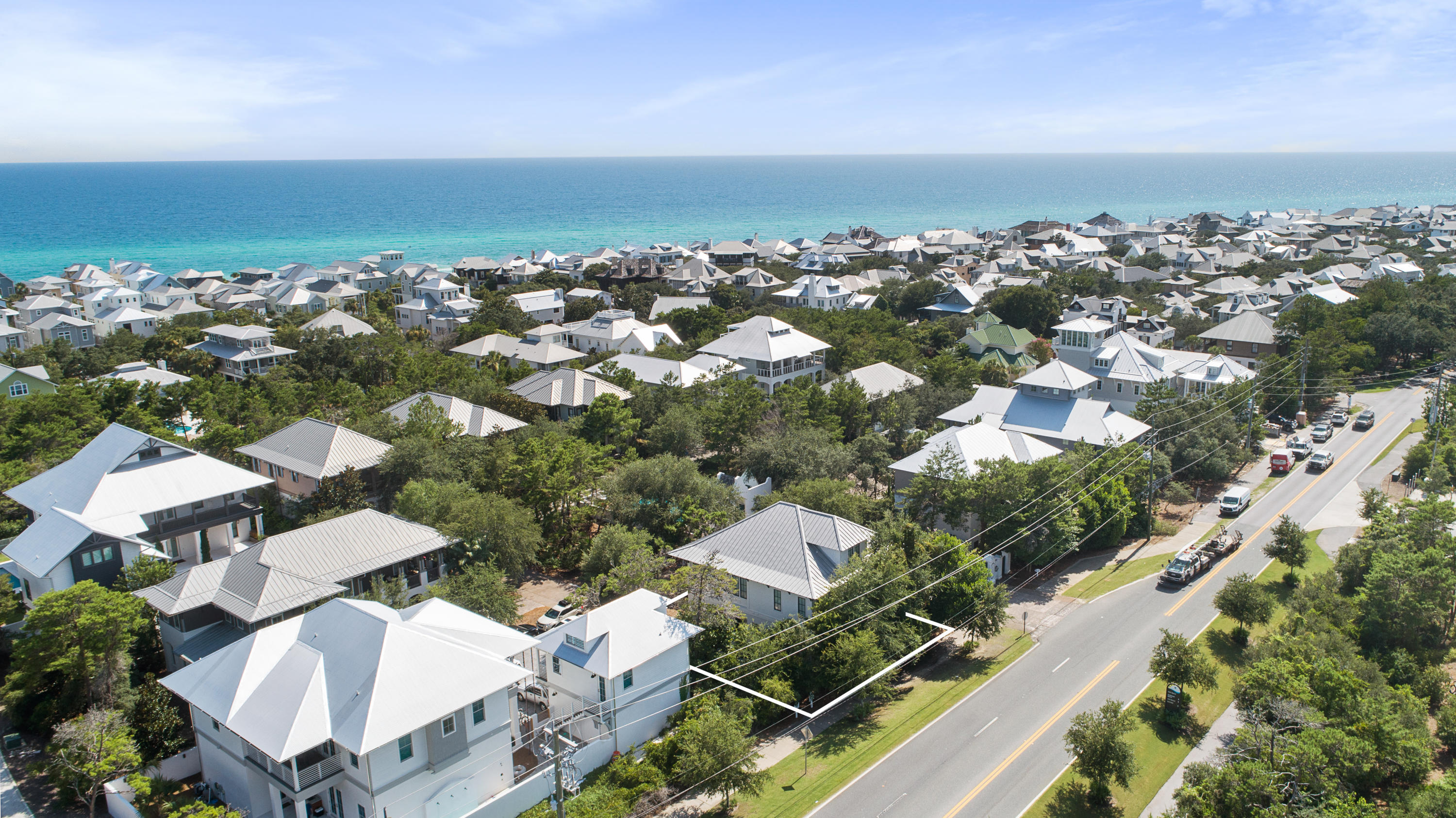 98 Pine Crest Circle Inlet Beach, FL 32461 - Photo 54 of 66 an aerial view of multiple house