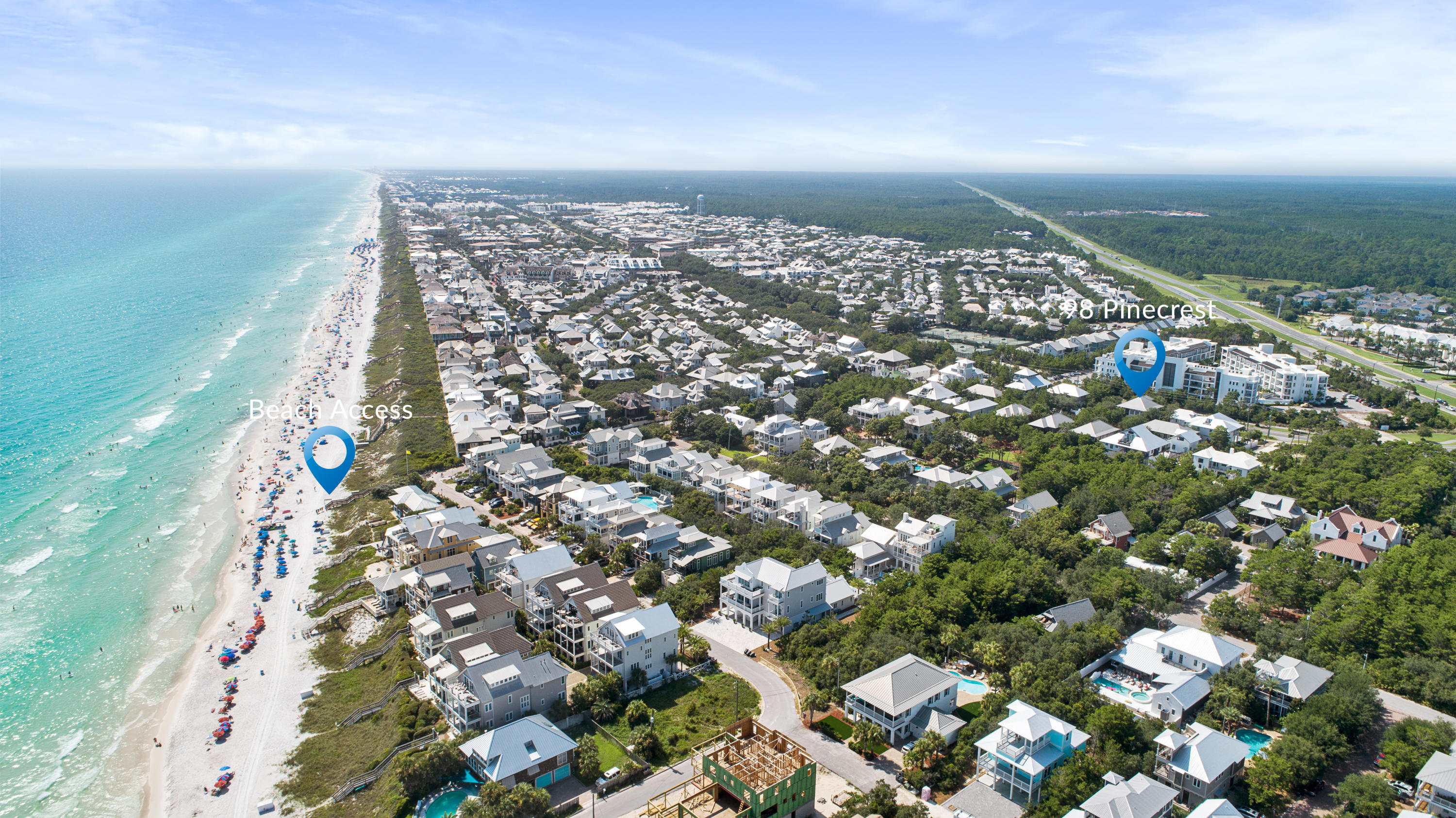 98 Pine Crest Circle Inlet Beach, FL 32461 - Photo 59 of 66 Beach Access