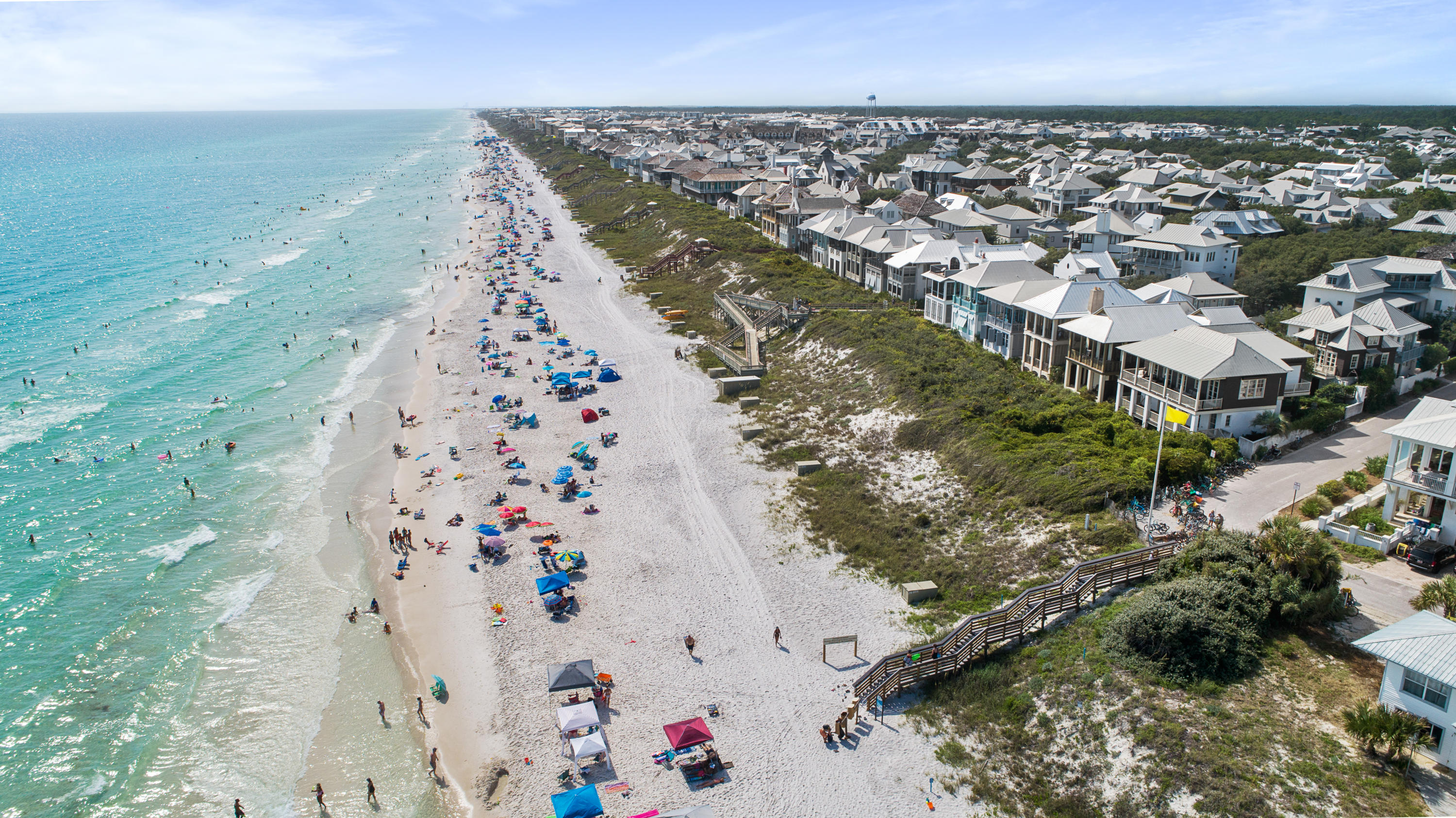 98 Pine Crest Circle Inlet Beach, FL 32461 - Photo 64 of 66 an aerial view of a house