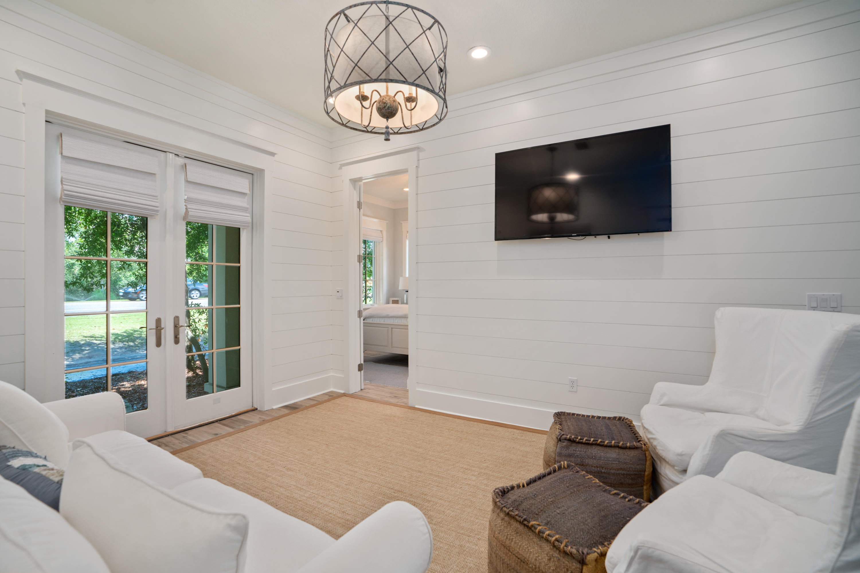 98 Pine Crest Circle Inlet Beach, FL 32461 - Photo 8 of 66 a living room with furniture and a flat screen tv