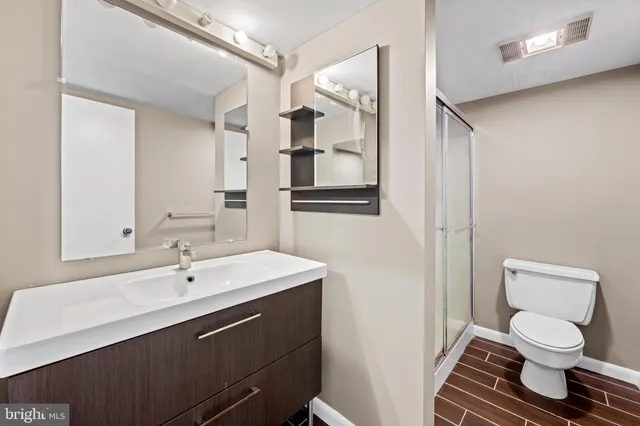 a bathroom with a sink and a toilet