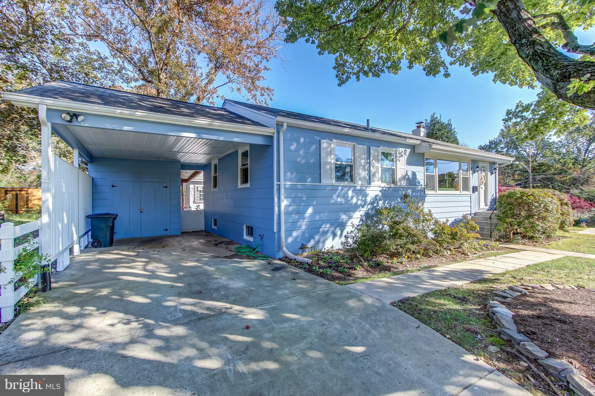807 Lanark Way Silver Spring, MD 20901 - Photo 2 of 19 Added bonus - driveway and carport!