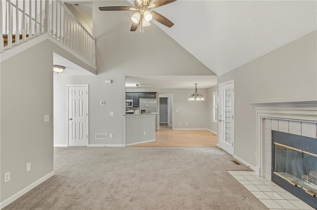 715 Welford Road Northwest Suwanee, GA 30024 - Photo 15 of 50 a view of a livingroom with a fireplace