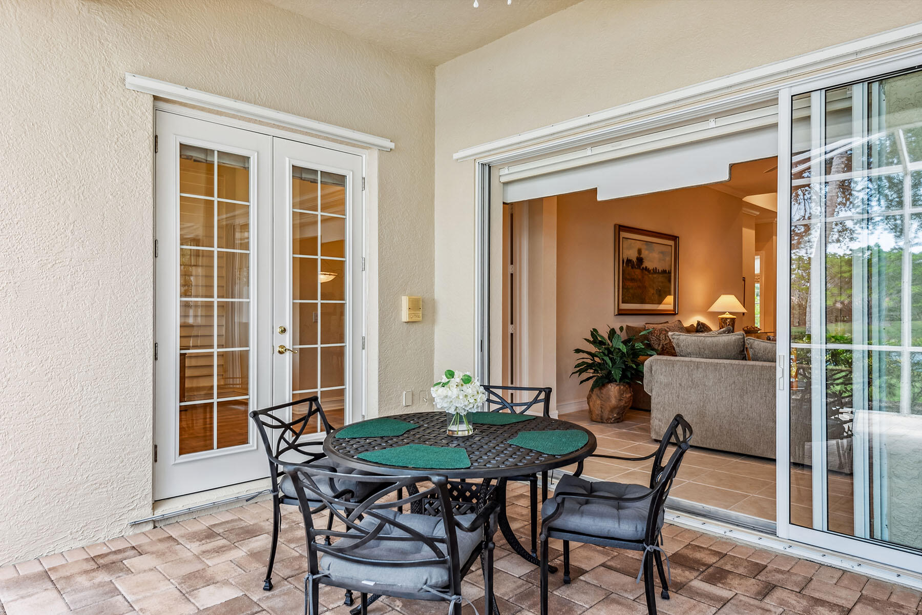 8499 Mallards Way Naples, FL 34114 - Photo 25 of 50 a view of a dining room with furniture and window