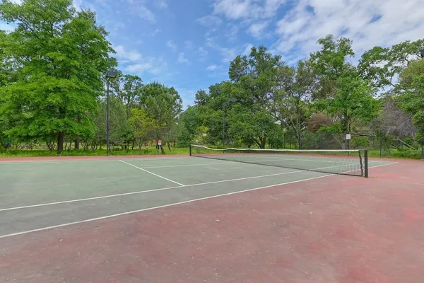 a view of a tennis court