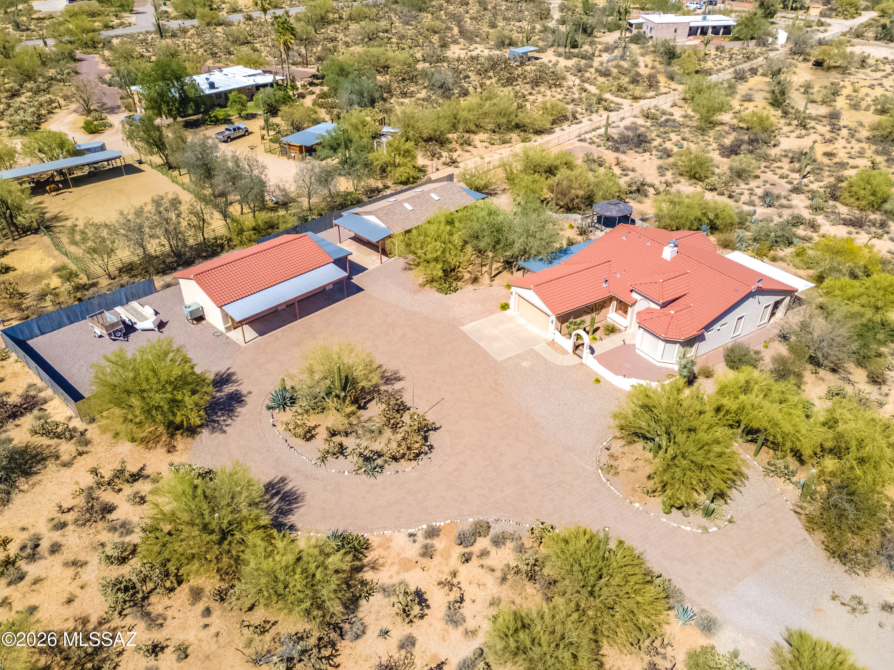 3002 West Oasis Road Tucson, AZ 85742 - Photo 3 of 49 Aerial of Property 3002