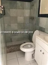 a bathroom with a toilet