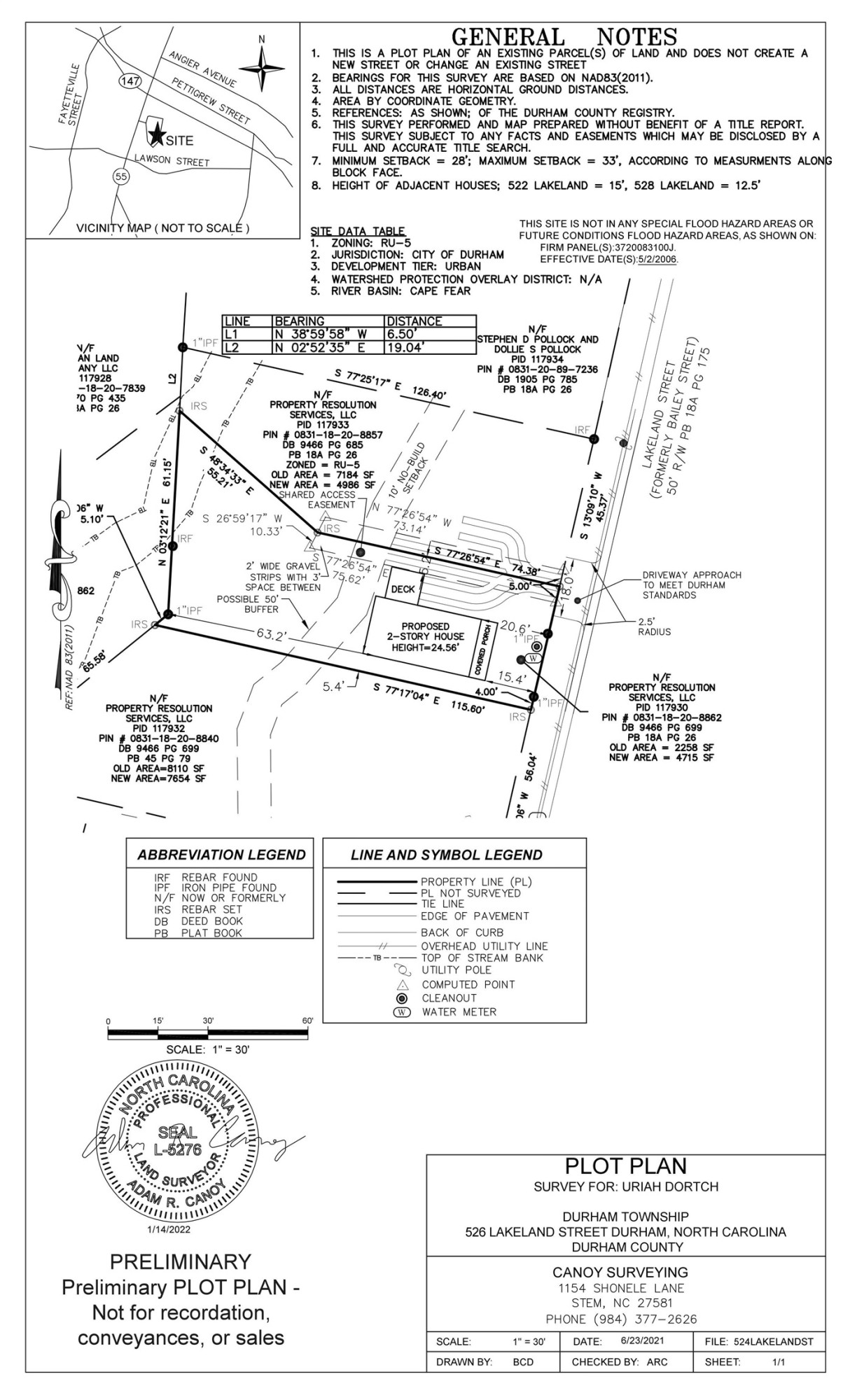 526 Lakeland Street Durham, NC 27701 - Photo 32 of 34 Photo 33