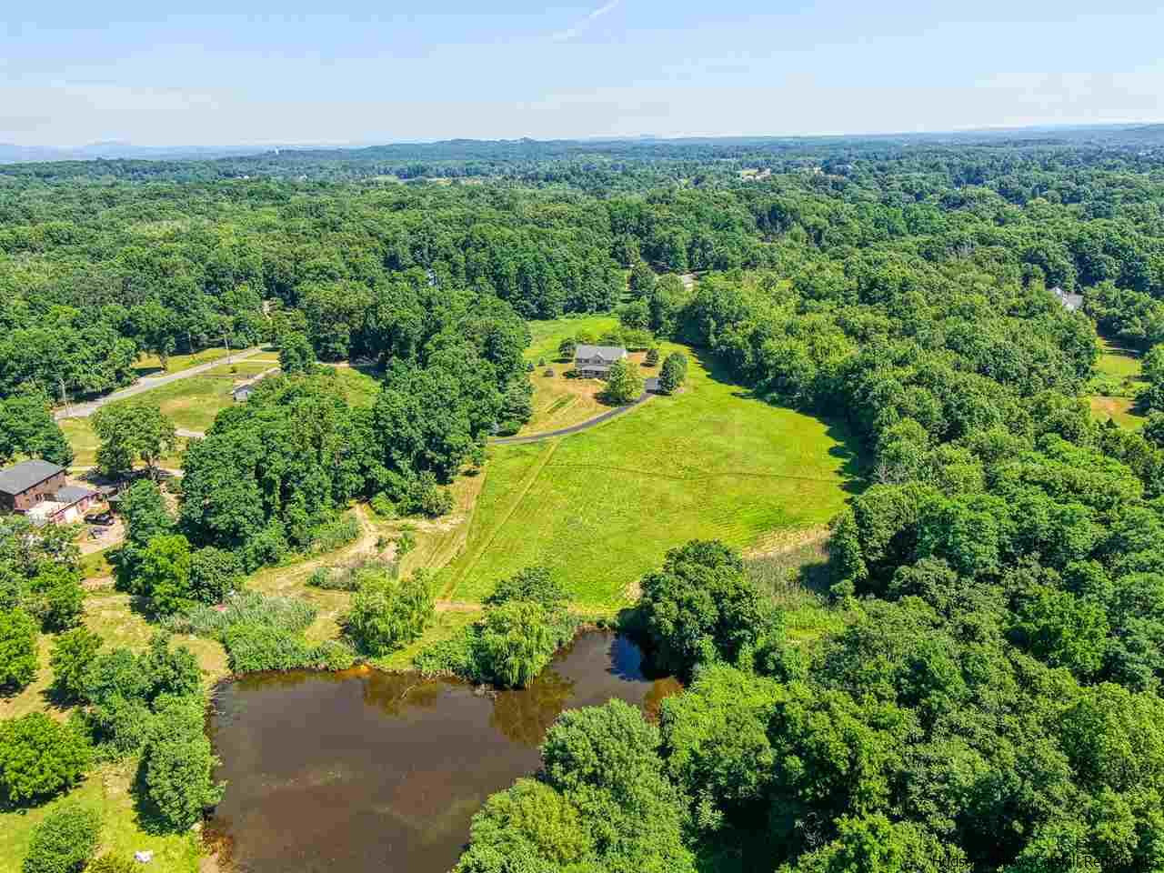 169 Benner Road Red Hook, NY 12571 - Photo 6 of 34 an aerial view of a house with a yard
