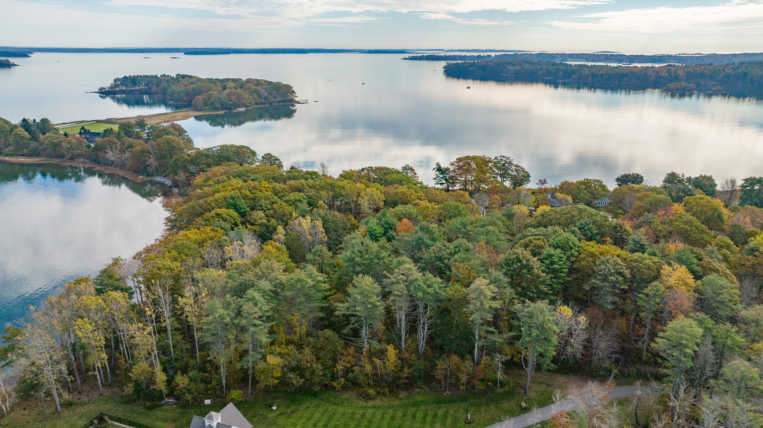 128 Groves Road Yarmouth, ME 04096 - Photo 3 of 20 Cousins Island Drone-8