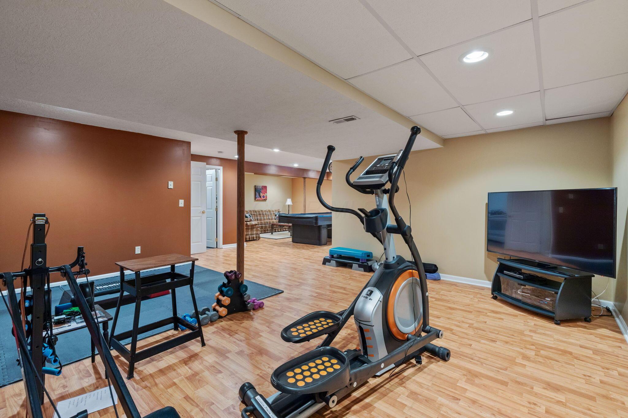 9904 Basil Road Northwest Baltimore, OH 43105 - Photo 46 of 66 Lower Level Rec Room - 9904 Basil Road NW, Baltimore, OH 43105