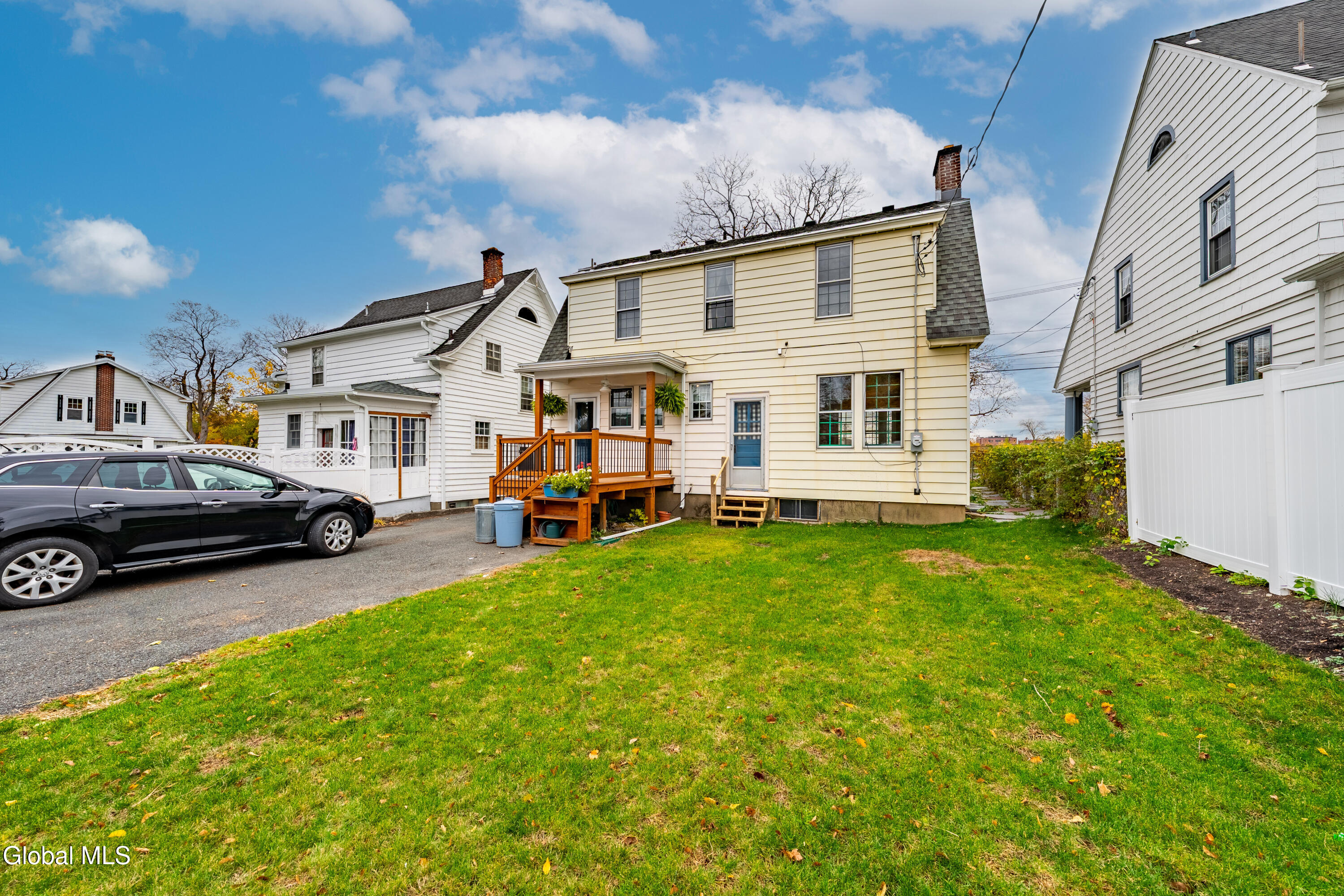 47 North Main Avenue Albany, NY 12203 - Photo 7 of 26 N Main Backyard View of House