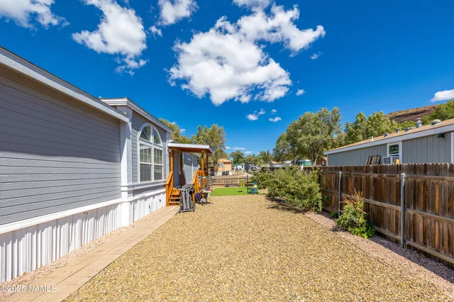 a view of a house with a patio