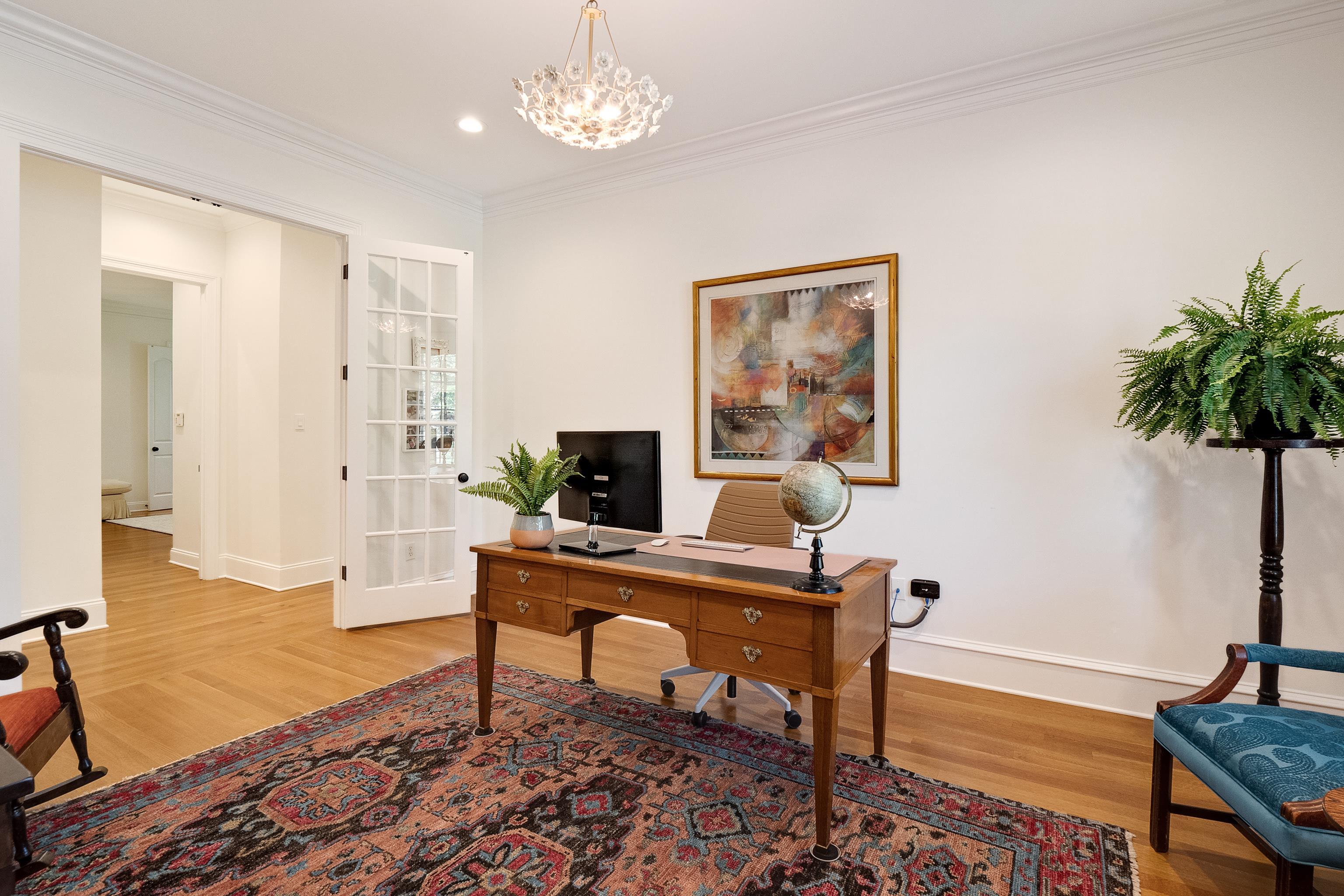 3174 Wetherby Drive Germantown, TN 38139 - Photo 22 of 40 a workspace with furniture window and wooden floor