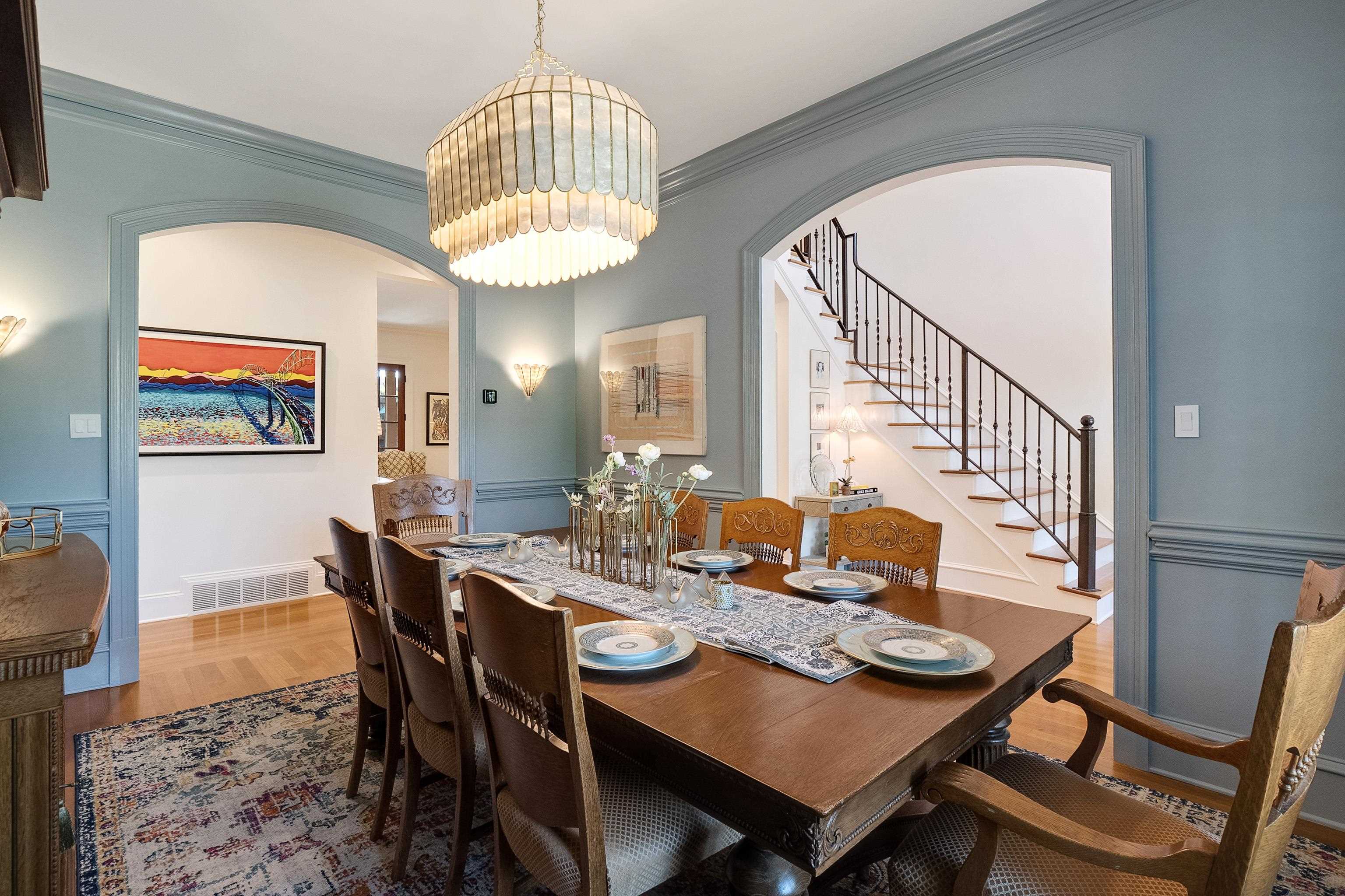 3174 Wetherby Drive Germantown, TN 38139 - Photo 6 of 40 a view of a dining room with furniture window and wooden floor