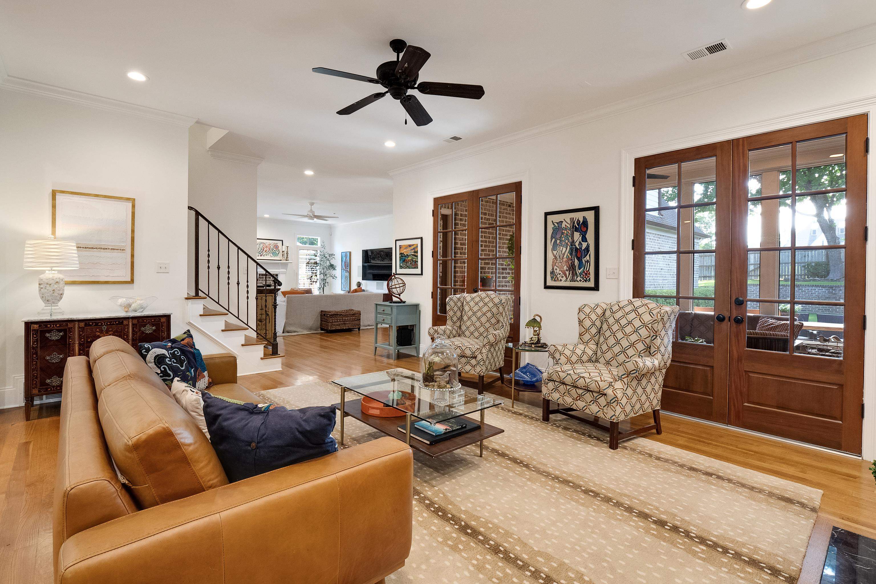 3174 Wetherby Drive Germantown, TN 38139 - Photo 9 of 40 a living room with furniture or couch and a ceiling fan