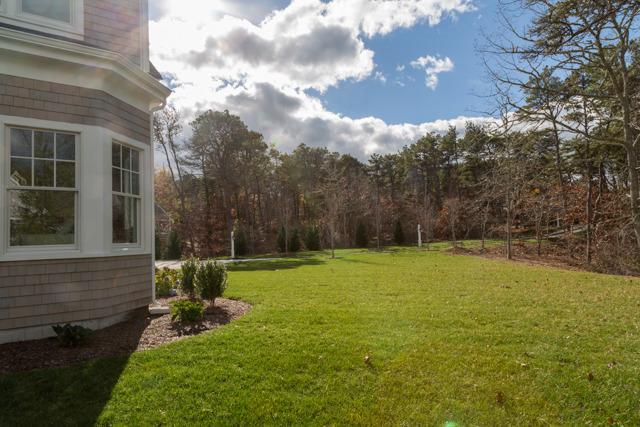 44 Shell Drive North Chatham, MA 02650 - Photo 32 of 34 a view of backyard with trampoline