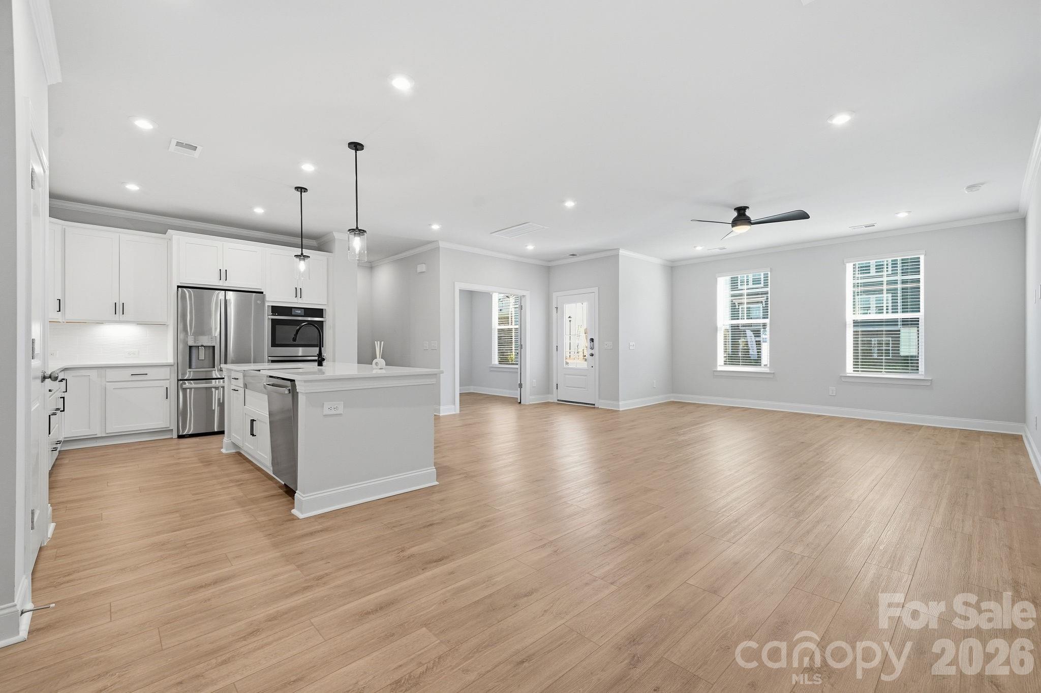 1827 Viewfield Road Fort Mill, SC 29708 - Photo 12 of 43 a view of kitchen with cabinets and wooden floor