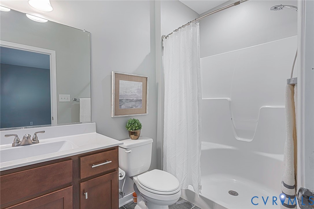 1297 Manfield Road Aylett, VA 23009 - Photo 19 of 42 Primary On-Suite Bath, Custom Vanity, Ceramic Tile