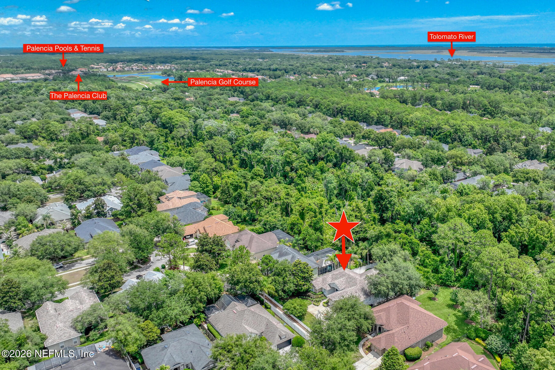 828 Riley Lane St. Augustine, FL 32095 - Photo 8 of 37 Aerial View