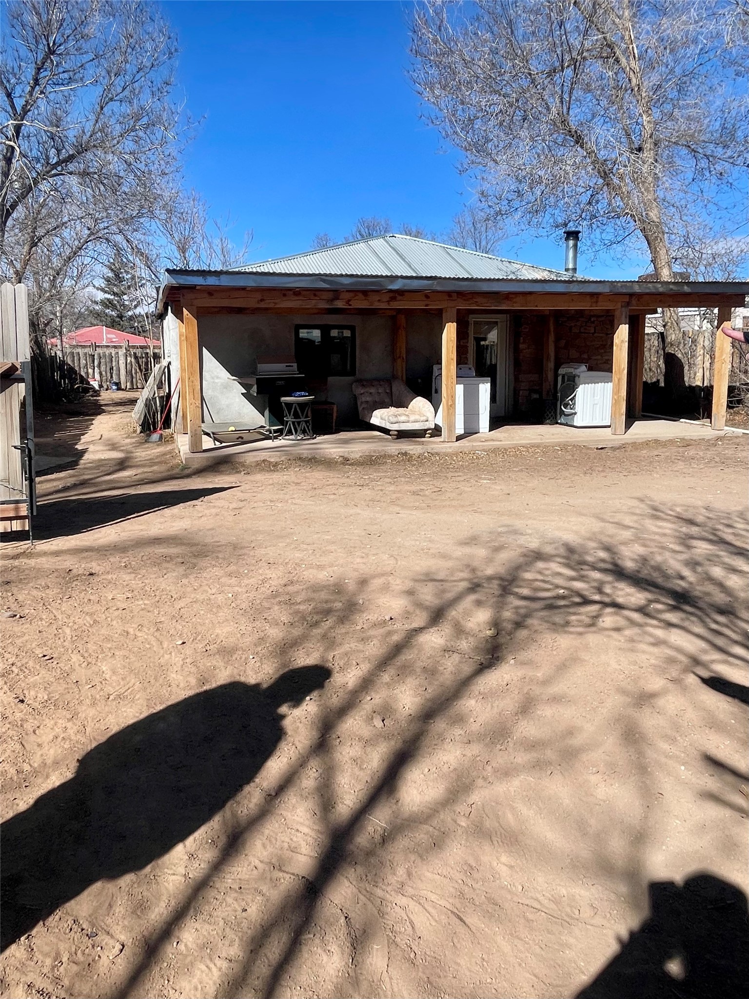 203 Highway 3 Ribera, NM 87560 - Photo 32 of 46 Front of Rock House