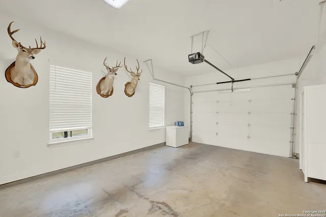 a view of a lake with a big yard